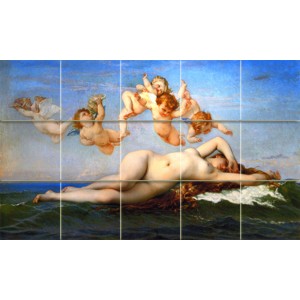 Birth of Venus Mural Ceramic Backsplash Bath Tile #901   231513350273